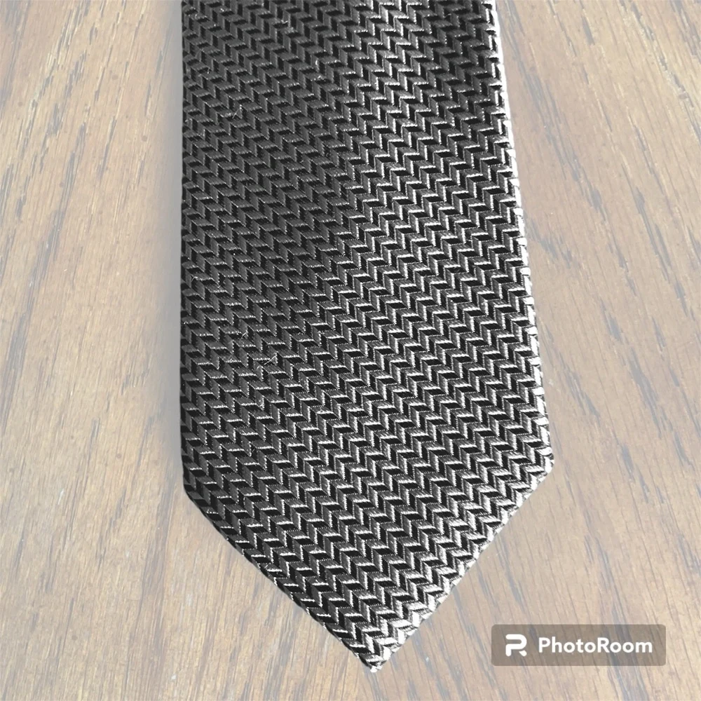 Jos. A. Bank Formal Business Tie, 100% Silk, Black, 60” x 2 7/8” - Picture 1 of 9
